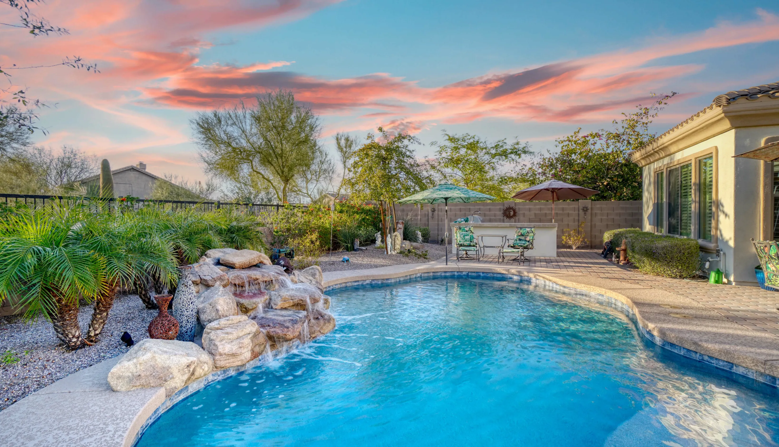 Structural gunite and block phase of a new residential pool installation following Los Angeles building safety codes.